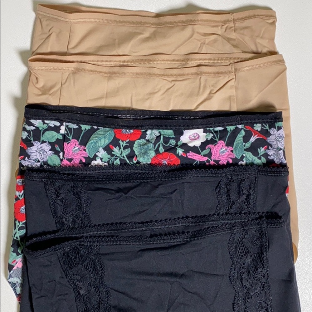 Soma Vanishing Edge Modern Briefs set of 5 NWOT